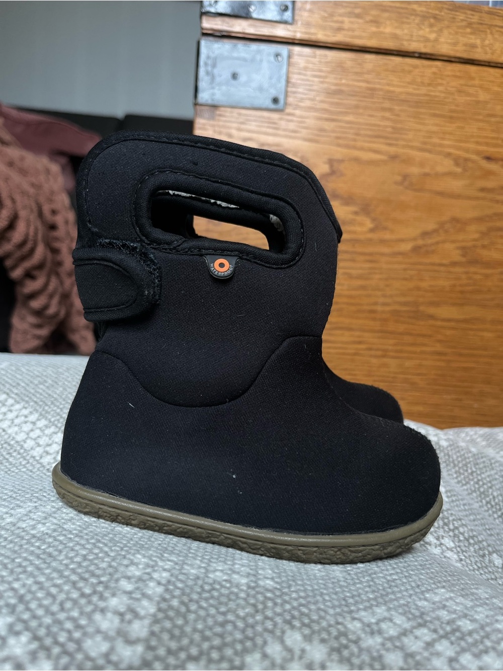 Baby Bogs Black Winter Boots
